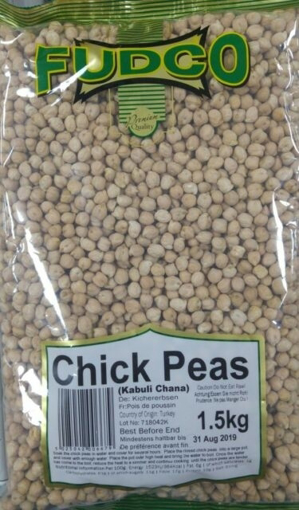 Fudco Chick Peas 1.5Kg
