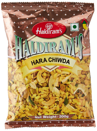 Haldiram's Hara Chiwda 200g
