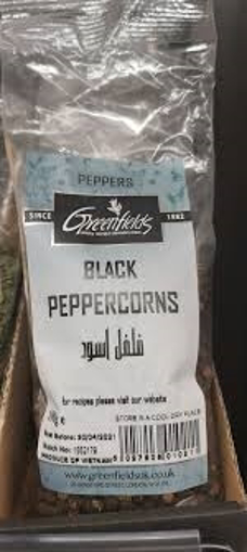 Greenfields Black Peppercorns 100g
