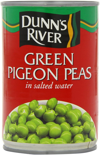 Dunn's River Green Pigeon Peas (Salted Water) 425g
