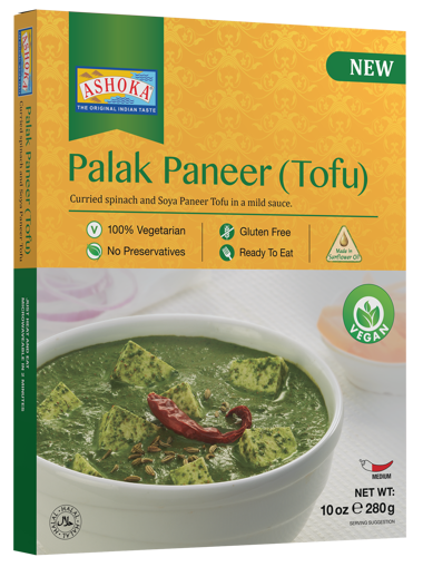 Ashoka Palak Paneer (Tofu) Ready to Eat 280g