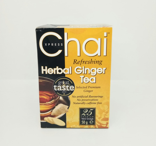 Chai Xpress Herbal Ginger Tea 25 Bags (50g)