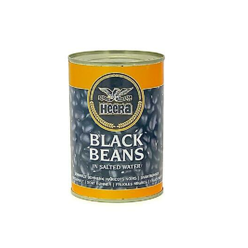 Heera Black Beans Tin 400g