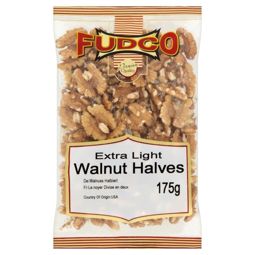 Fudco Extra Light Walnut Halves 175g 
