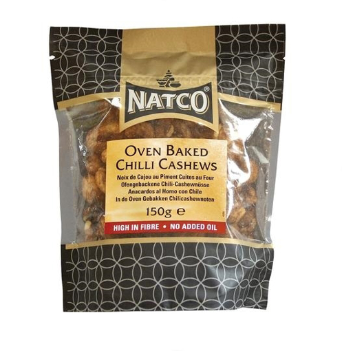 Natco Oven Baked Chilli Cashews 150g