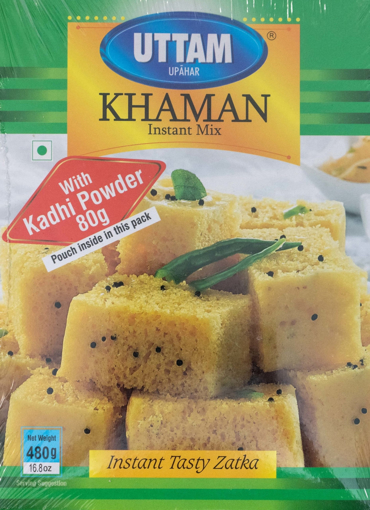 Uttam Upahar Khaman Instant Mix 480g (Inc. Kadhi PKT)