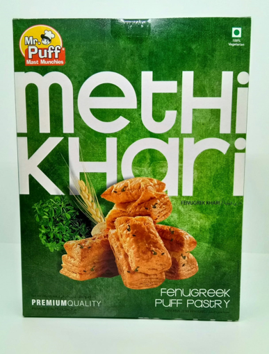 Mr. Puff Methi Khari (Fenugreek Puff Pastry) 200g