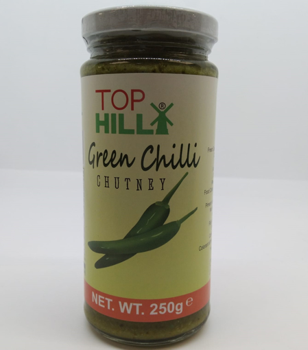 Top Hill Green Chilli Chutney 250g 