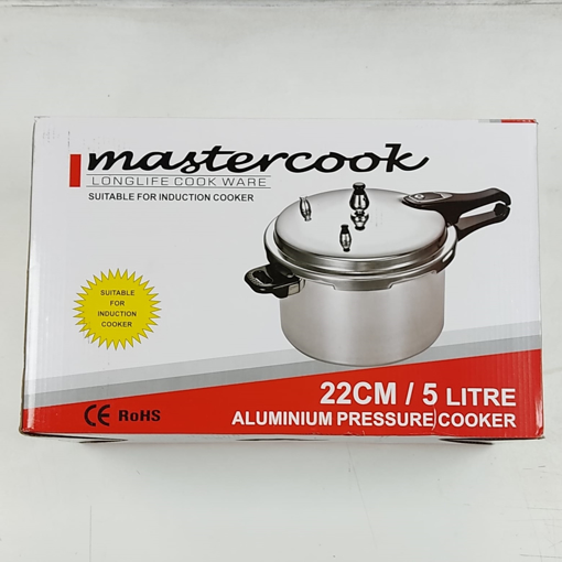 Mastercook Aluminium Pressure Cooker 5L 22cm