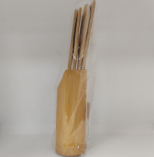 Apollo 4 pieces wooden utensil set