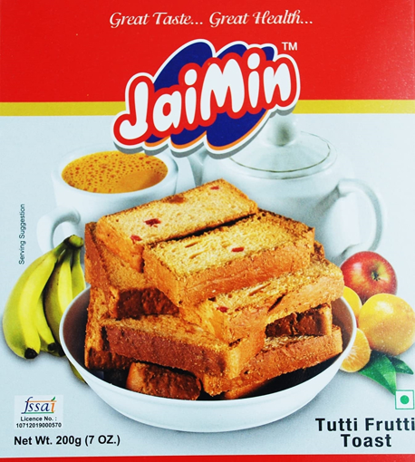 Jaimin Tutti-Fruitti Toast 200g