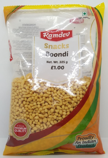 Ramdev Snacks Boondi Salted 325g £1 PMP