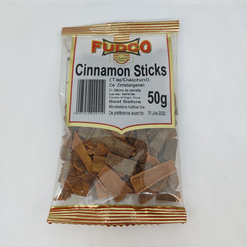 Fudco Cinnamon (Taj) Sticks 50g