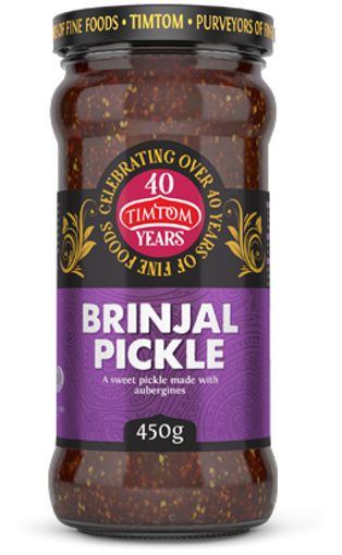 Timtom Brinjal Pickle 450g
