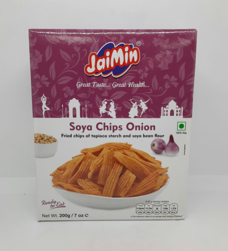 Jaimin Soya Chips Onion 200g