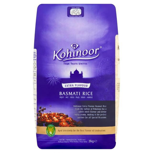 Kohinoor Extra Flavour Basmati Rice 2kg
