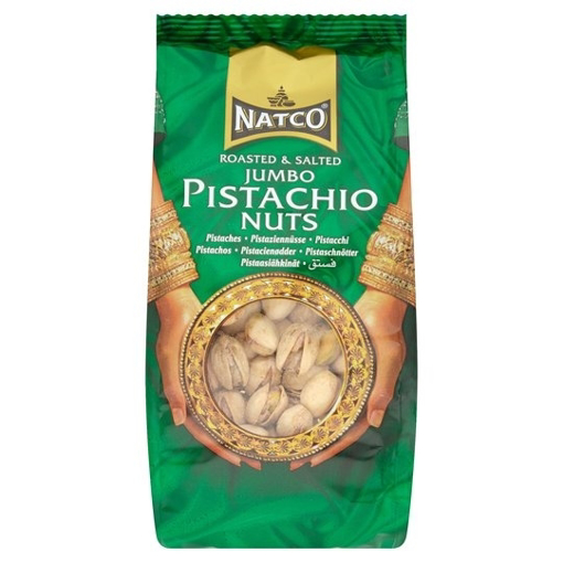 Natco Roasted & Salted Jumbo Pistachios 750g