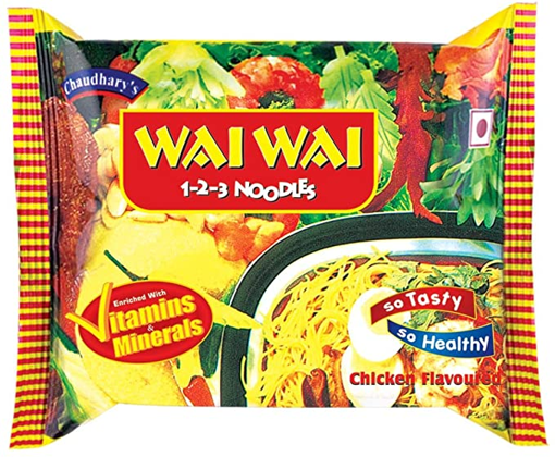 Wai Wai Instant Noodle Chicken Flavour 75g