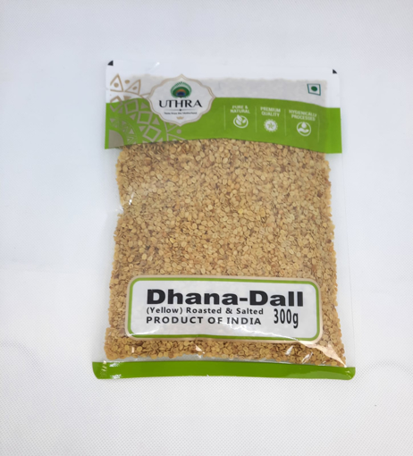 Uthra Dhana Dall Yellow Rosted & Salted 300g