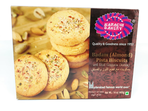 Karachi's Bakery Almond Pista Biscuits 400g