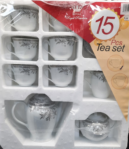 Royal-Fine Porcelain Tea set 15 Pcs