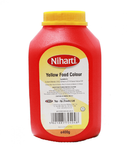 Niharti Egg Yellow Food Colour 400g
