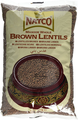 Natco Brown Lentils 2Kg