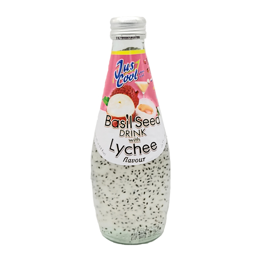 Jus Cool Basil Seed Drink Lychee Flavour 290ml