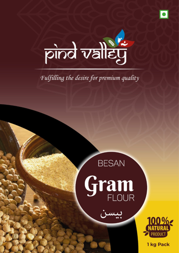 Pind Valley Besan Gram Flour 1kg