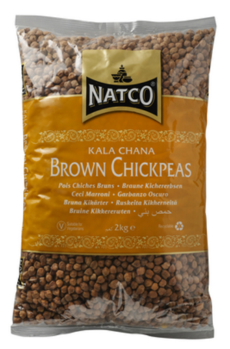 Natco Kala Chana ( Brown Chick peas) 2Kg
