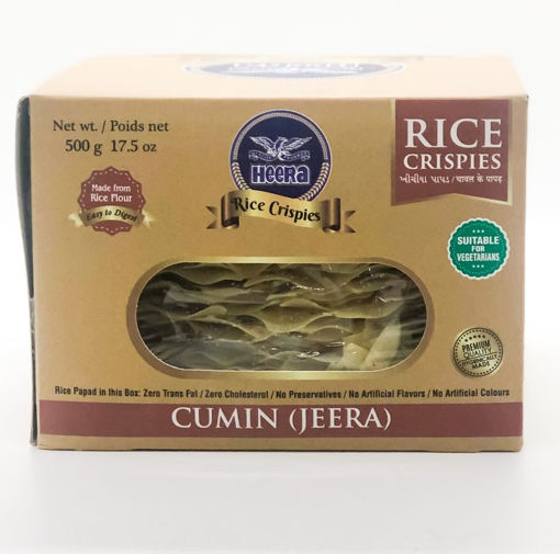 Heera Premium Snacks Cumin(Jeera) Khichya 500g