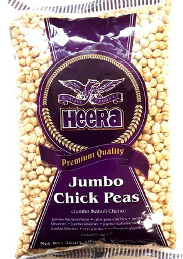 Heera Jumbo Chick Peas (Kabuli Chana) 2Kg 