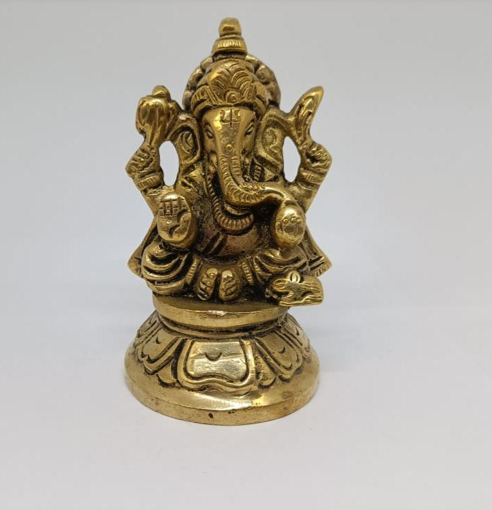 Gold Lord Ganesha 340g