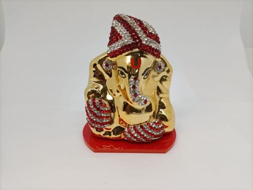 Lord Ganesha Diamond Crown