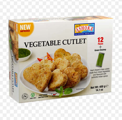 Ashoka Vegetable Cutlet 400g (Frozen)