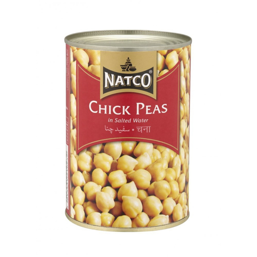 Natco Boiled Chick Peas Tin 400g 