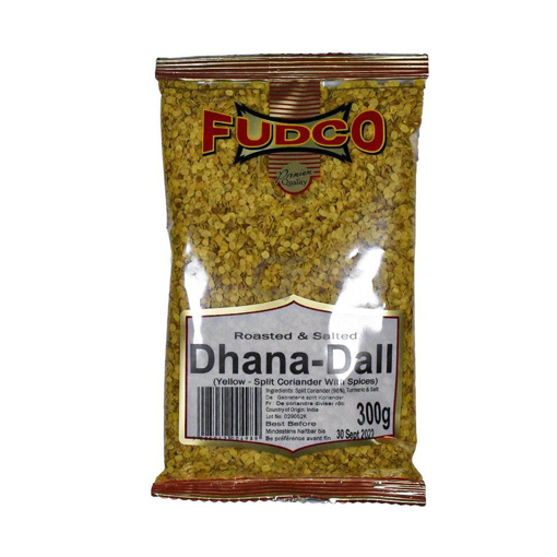 Fudco Roasted Yellow Dhanadall 300g