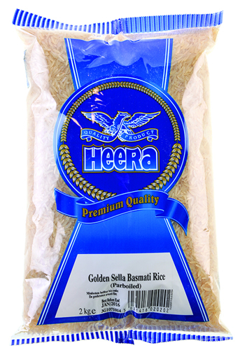 Heera Golden Sella Basmati Rice 2kg