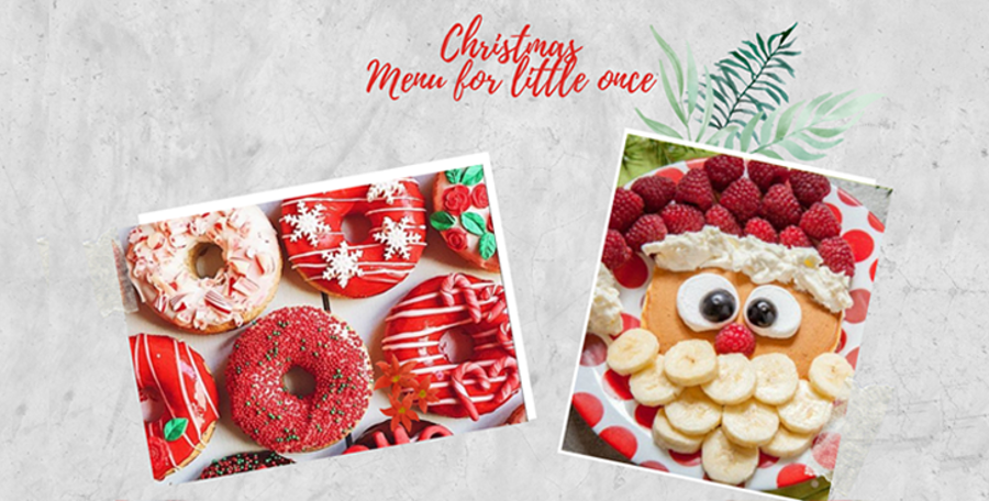 Christmas Menu for little once