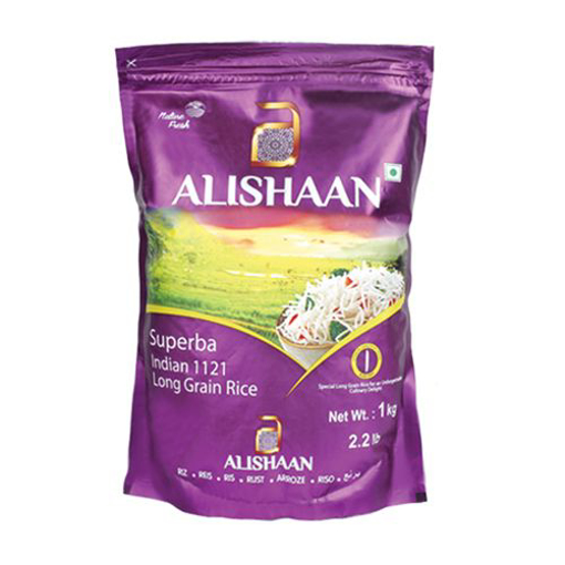 Picture of Alishaan Superba 1121 Basmati Rice 1kg