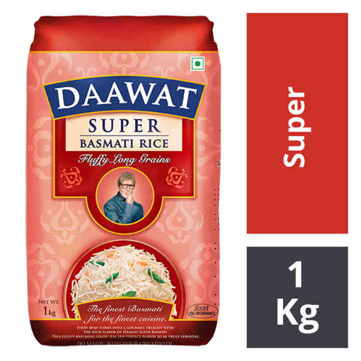 Picture of Daawat Extra Long Basmati Rice 1kg