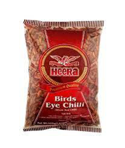 Heera Birds Eye Chilli Whole 400g