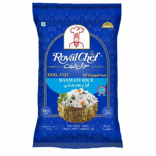 Royal Chef 1121 Basmati Rice 20kg