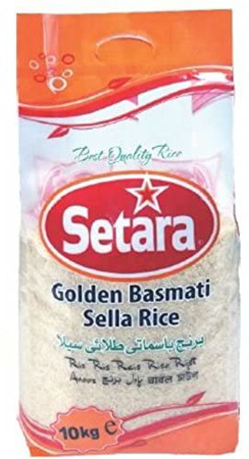 Setara  Golden Basmati Sella Rice 10kg