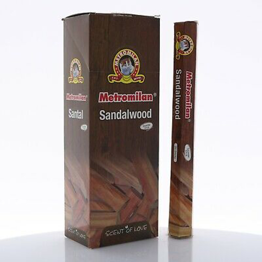 MetroMilan SandalWood Incense Sticks 12X20s Box