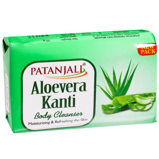 Patanjali Aloe Vera Kanti Body Cleanser 75g