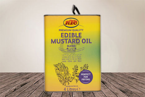 KTC Edible Blended Mustard Oil 4Ltr