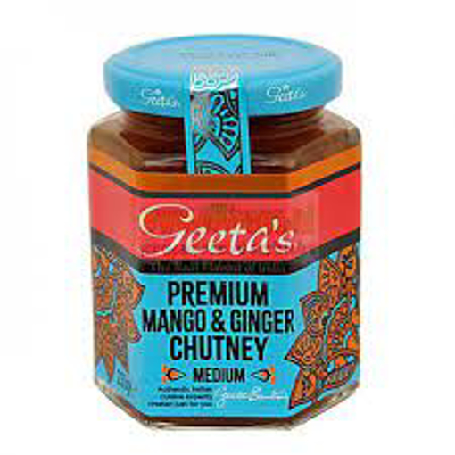 Geeta's Premium Mango & Ginger Chutney 230g