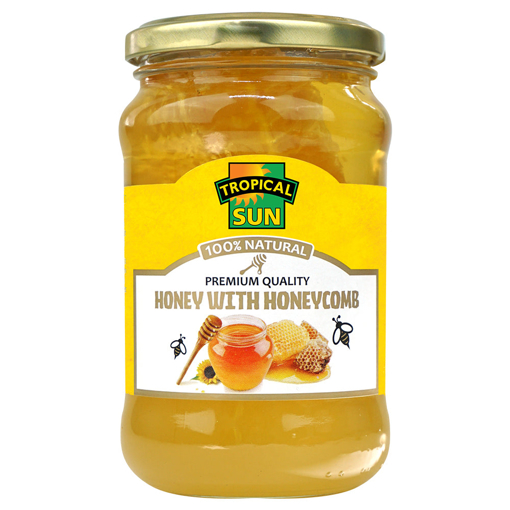 Tropical Sun Honey With Honeycomb 500g