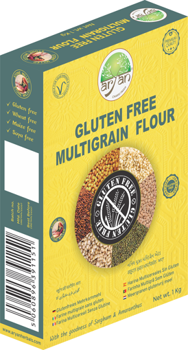 Aryan Gluten Free Multigrain Flour 1kg